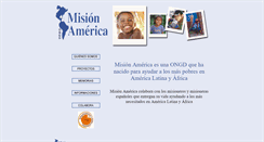 Desktop Screenshot of misionamerica.org