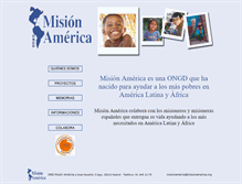 Tablet Screenshot of misionamerica.org